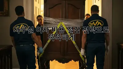 사무실 이사, 비용 절감 전략으로 똑똑하게!